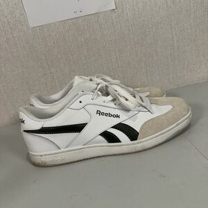 Reebok Classic White and Black Shoes